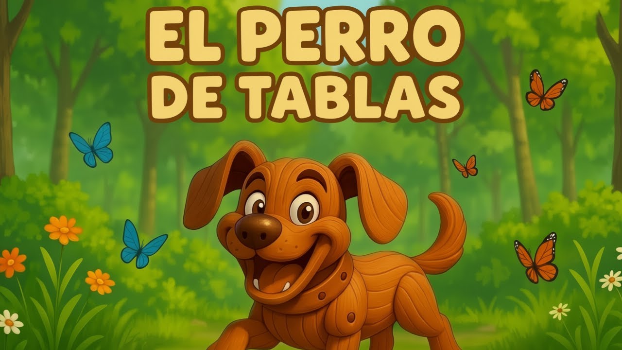 🐶 El Perro de Tablas - Divertida Canción Infantil y Animación  Rimas y Risas 🎶
