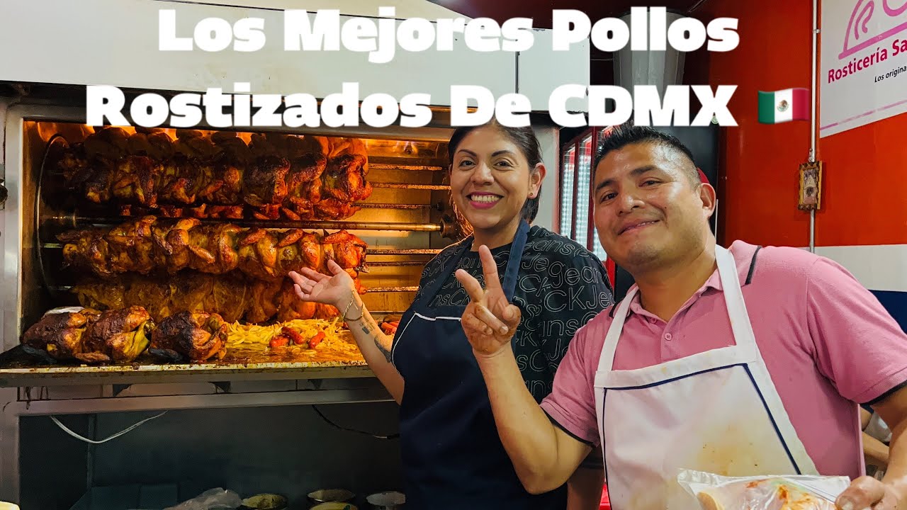 Los Mejores Pollos Rostizados De CDMX 🇲🇽#pollo #food #travel #streetfood