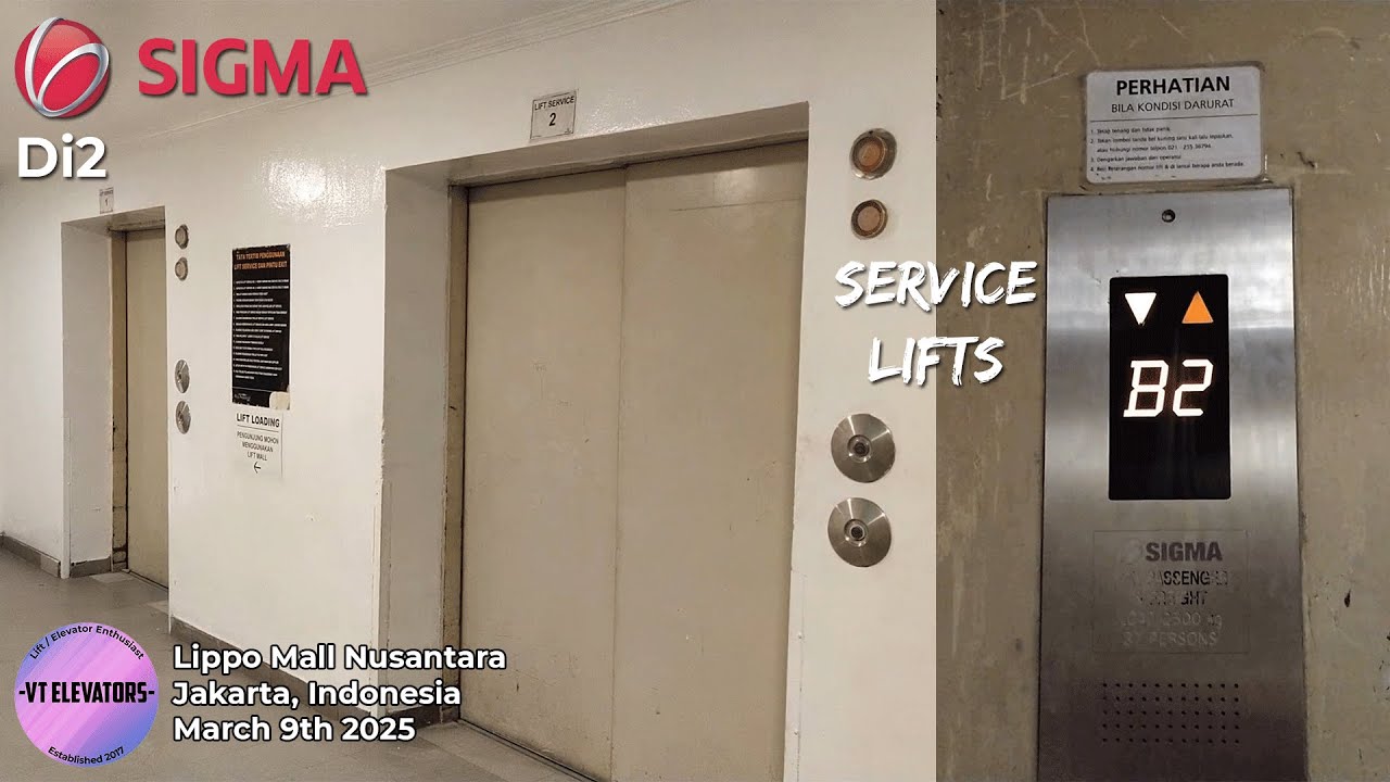 SIGMA Di2 Service Lifts - Lippo Mall Nusantara, Jakarta (Bigger)