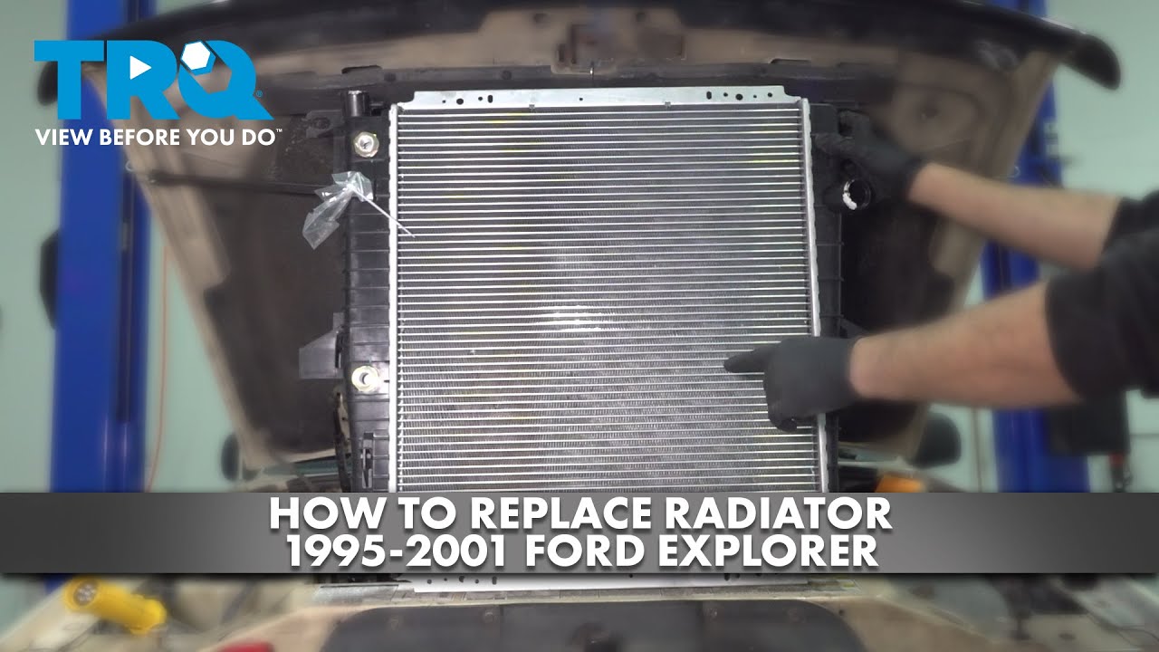 Как заменить радиатор Ford Explorer 1995-2001