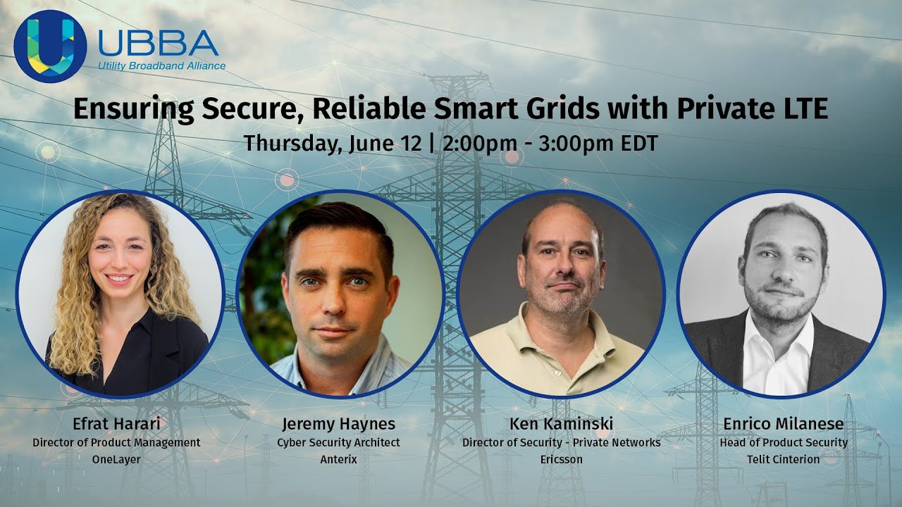 Webinar: Ensuring Secure, Reliable Smart Grids with Private LTE