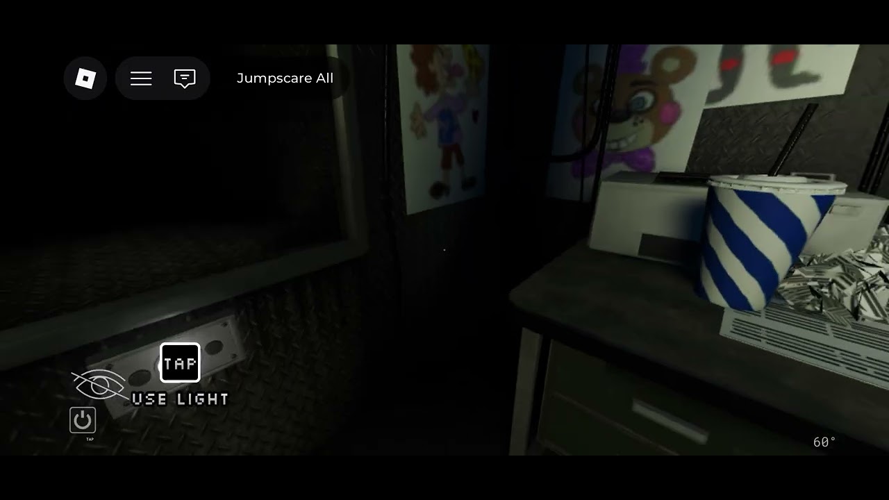 Playing fnaf 6