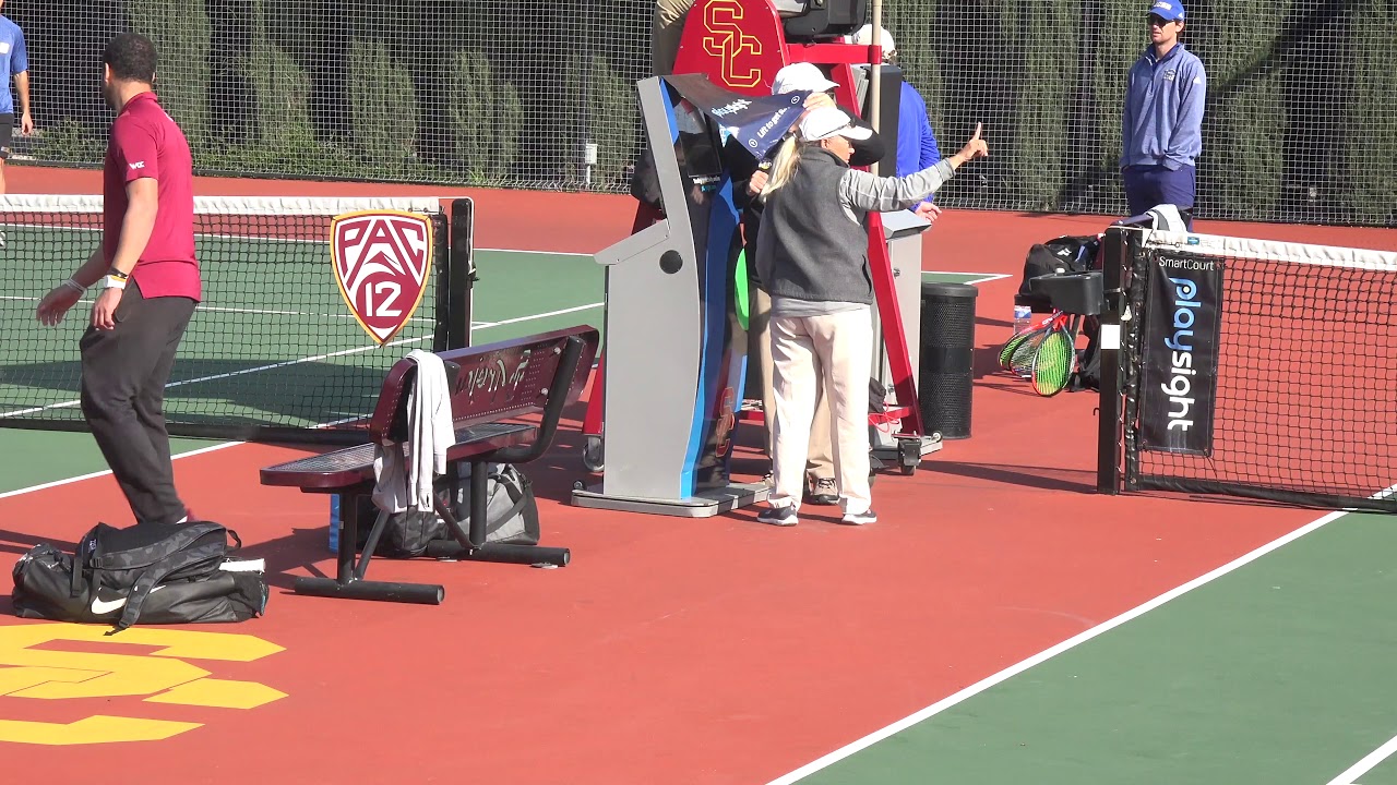 01 25 2020 Vasileios Iliopoulos/Arthur Neuhaus (SCU) vs Victor Krustev/Joseph Rotheram (UCSB)