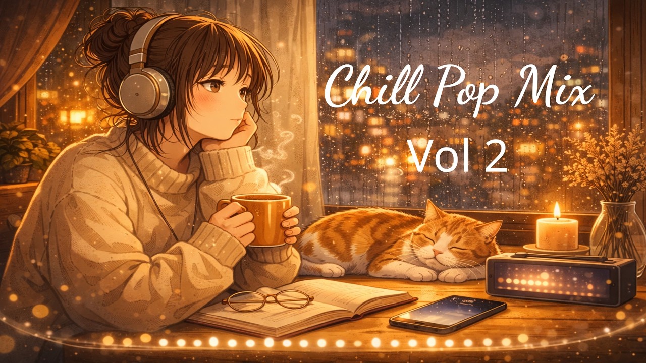 Lofi Chill Pop 全12曲 🎧 作業用BGM｜やさしいビートと温もりコードで集中＆リラックス