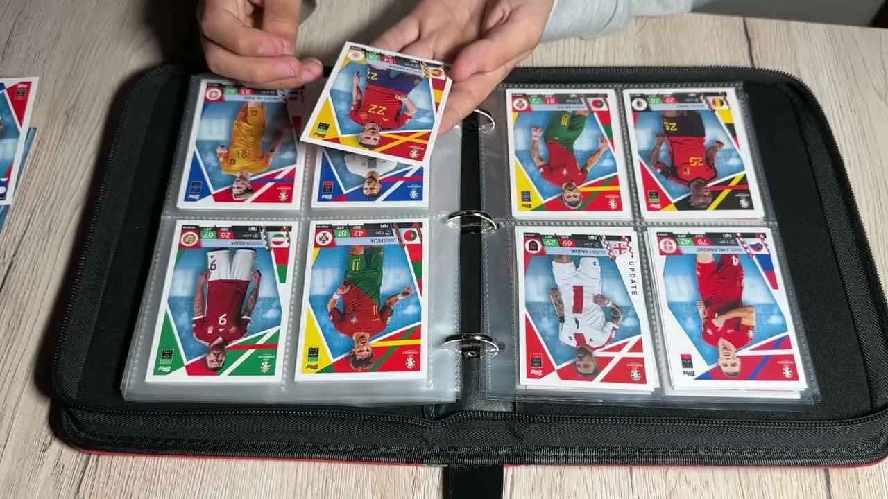 Ich zeige euch meine Fußball Karten 