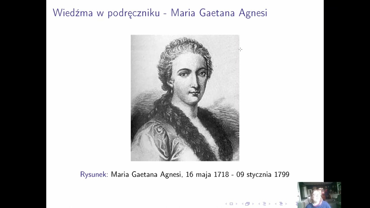 Kobiety w matematyce - dr Ewa Kozłowska-Walania
