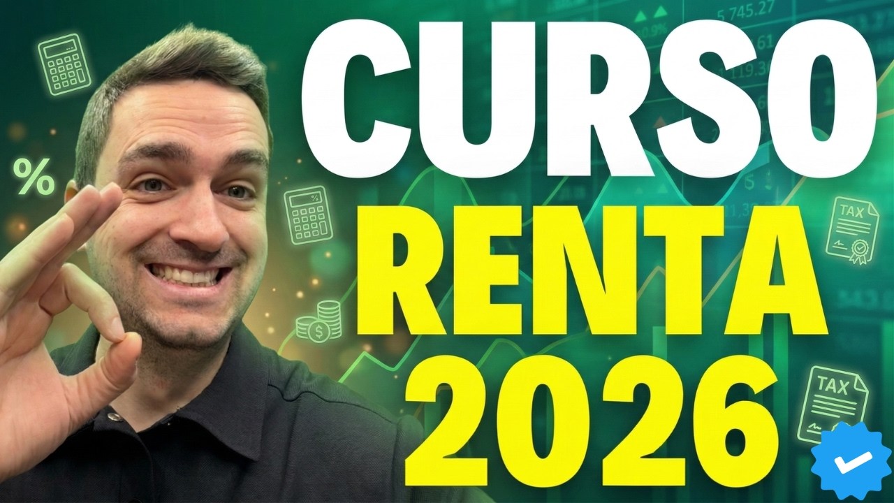 🚨 Descarga tus DATOS FISCALES de la DECLARACIÓN de RENTA 2026 📲 Curso de Renta #1