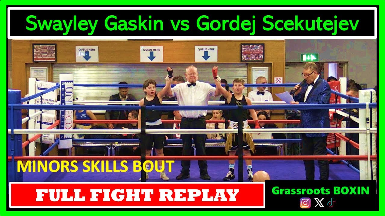 Swayley Gaskin vs Gordej Scekutejev - FULL FIGHT - Guildford City Boxing Club Show (16/02/25)
