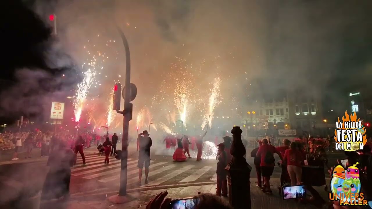 Correfoc Gran Fira de Valencia 29 Julio 2022