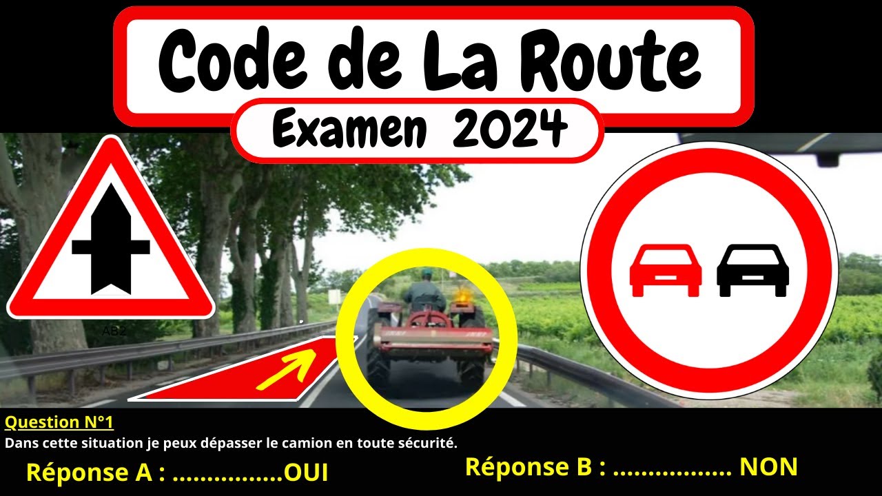 Test code de la route gratuit 2026 #4 complet