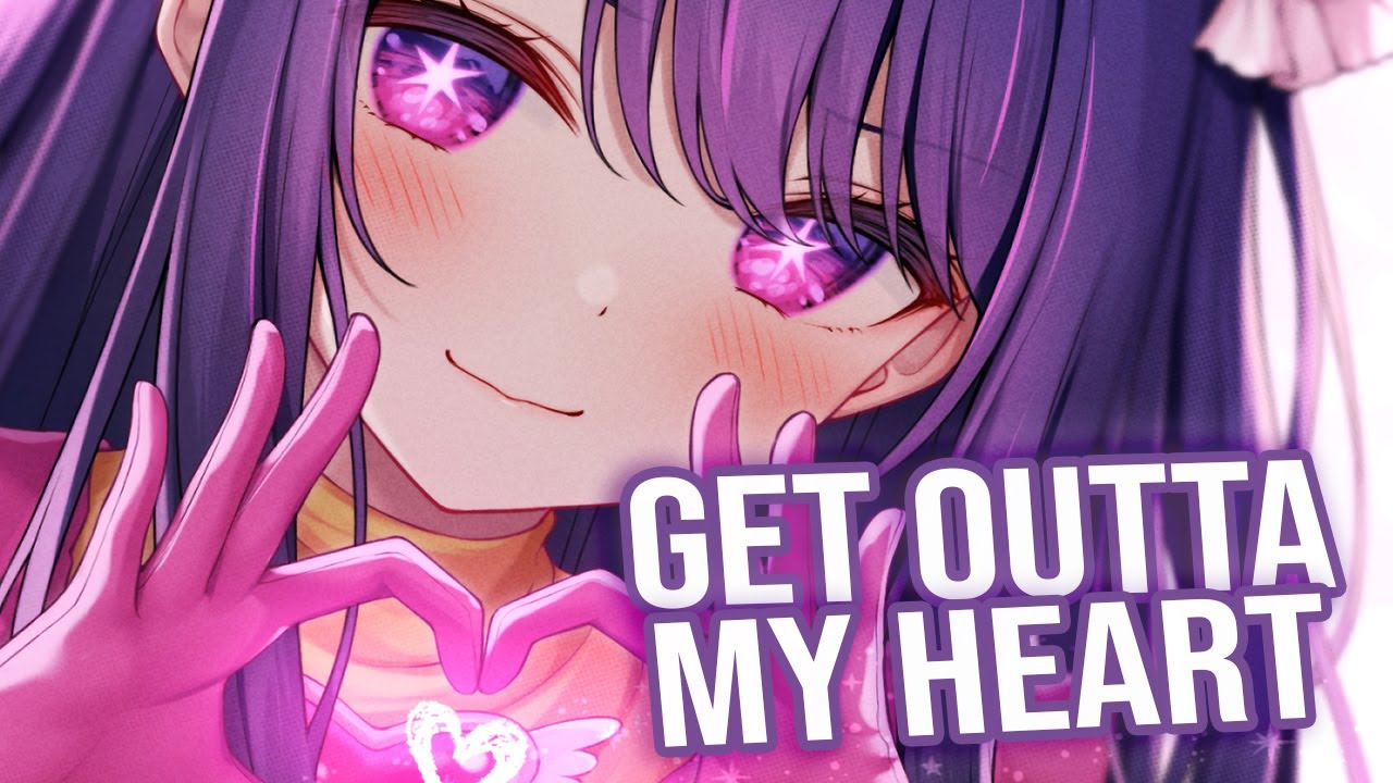 Nightcore - Get Outta My Heart - Ava Max  - (Lyrics)