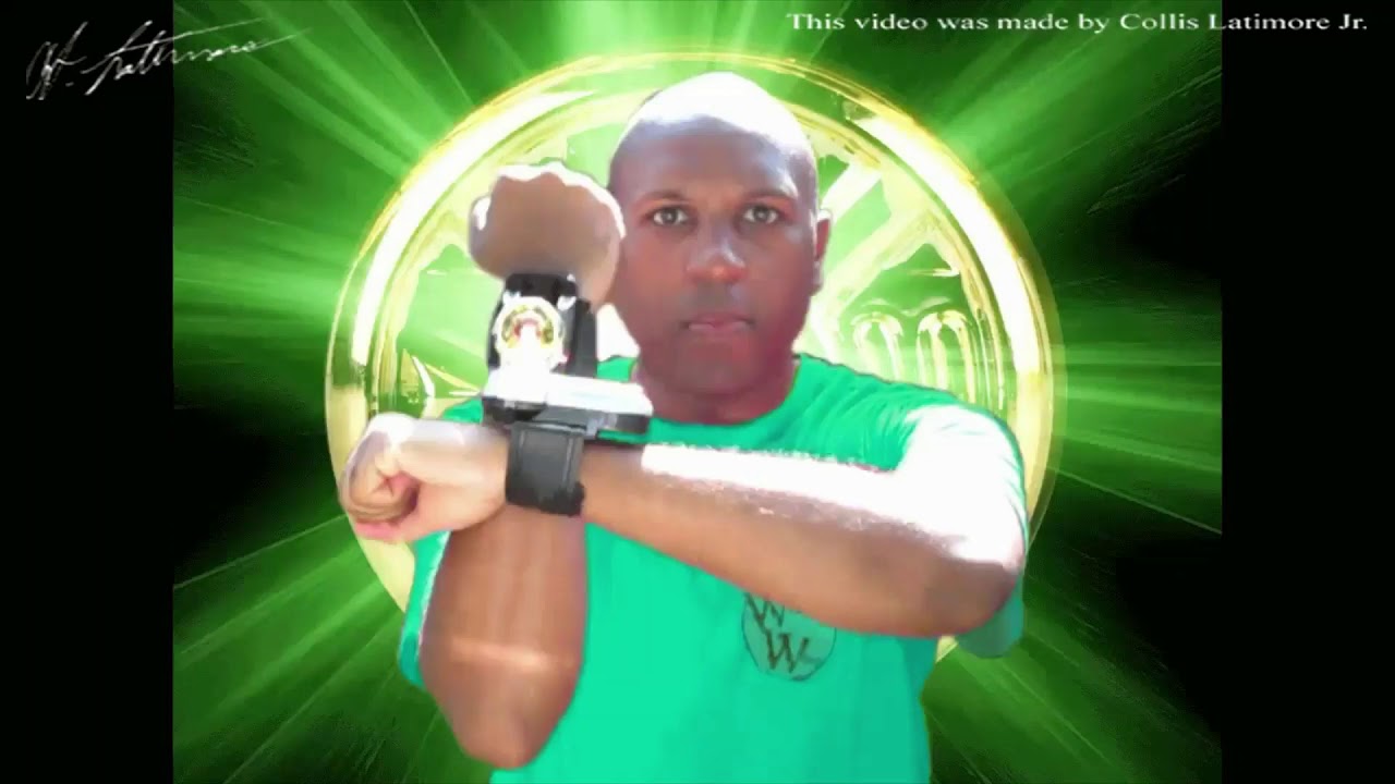 green zeo ranger morph vfx