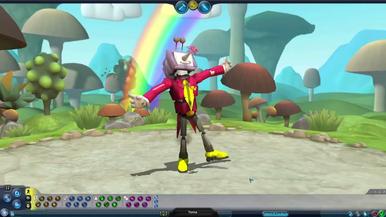 tenna but as a beautiful little creature made in spore