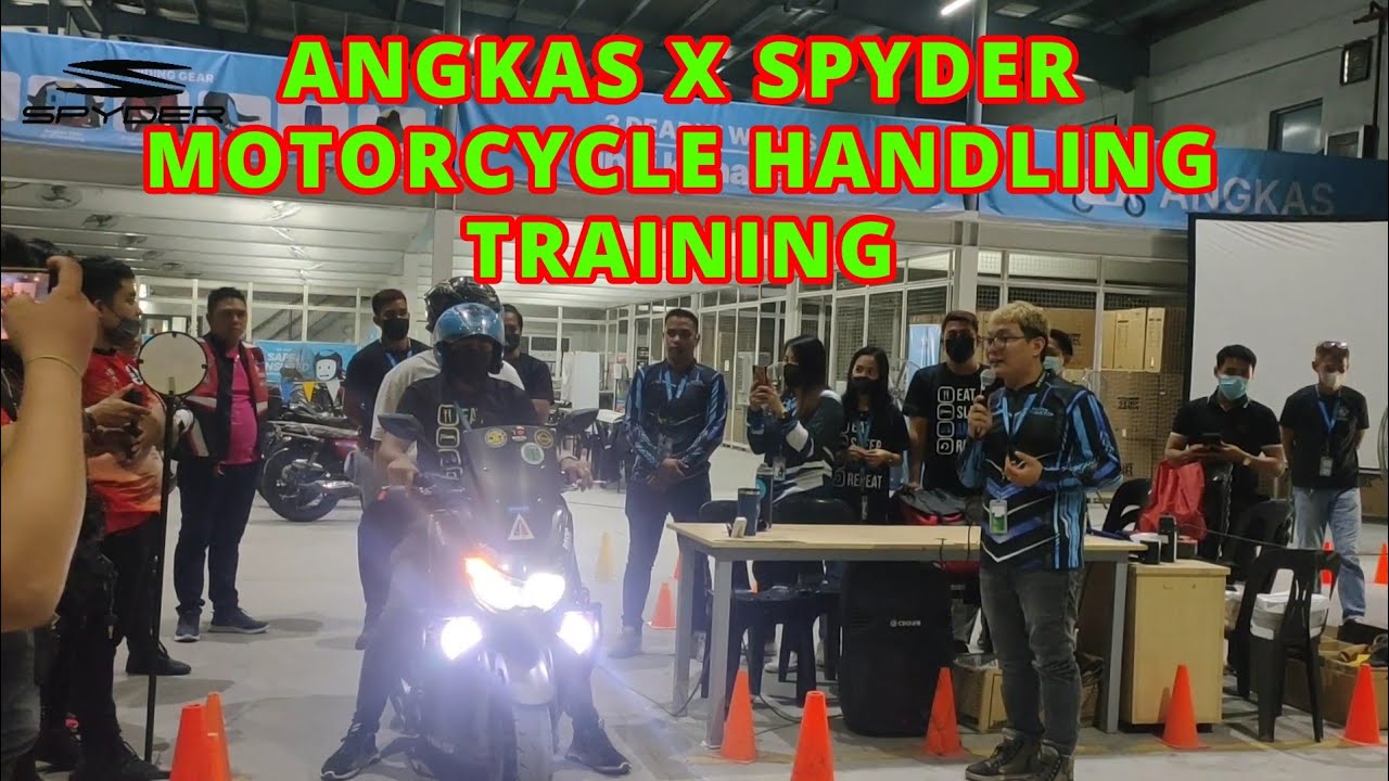 ANGKAS X SPYDER MOTORCYCLE HANDLING SAFETY TRAINING