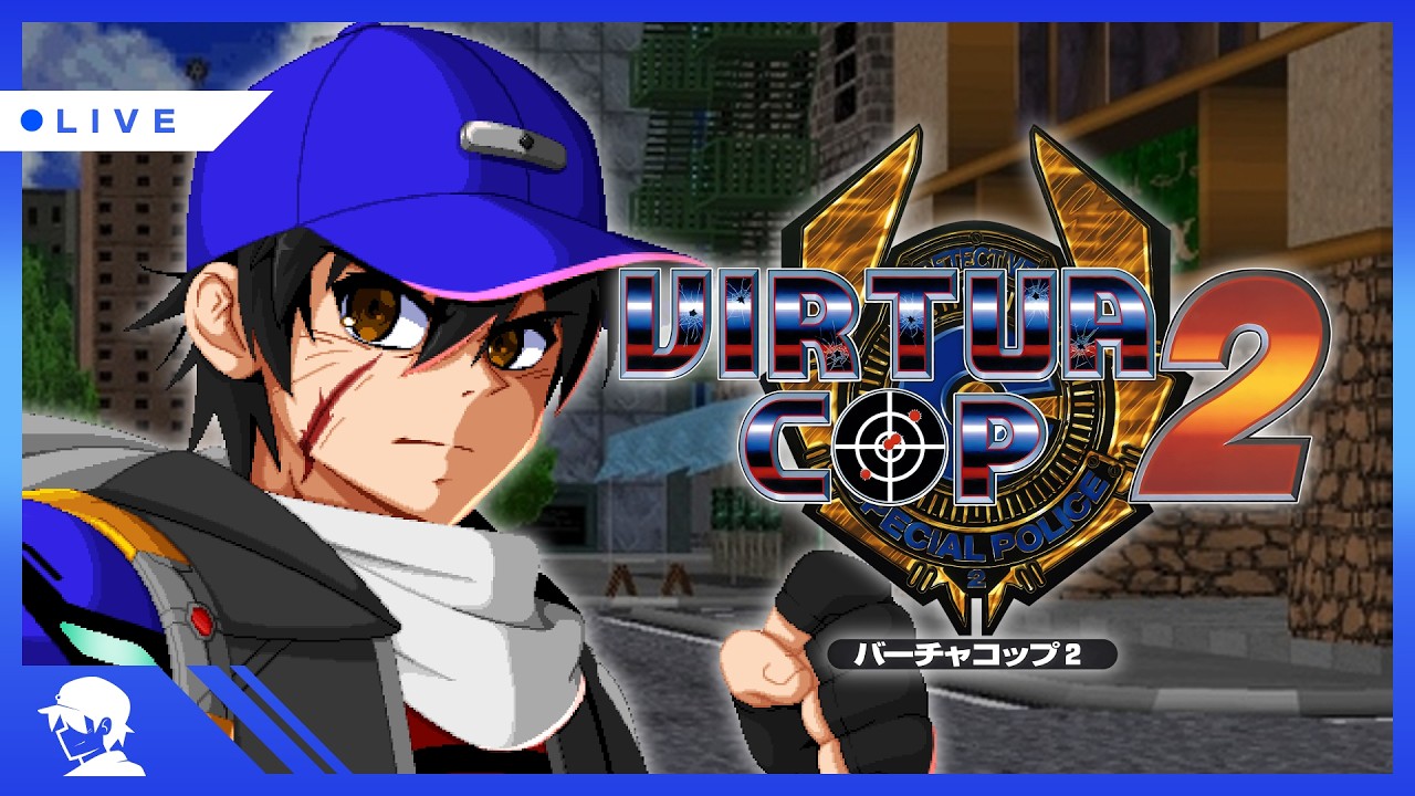 [EN/PH] Playing my Childhood Shooter Game | Virtua Cop 2