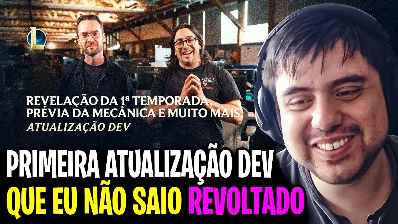 🚨 ATUALIZAÇÃO DEV PARA A SEASON DE 2025 DO LEAGUE OF LEGENDS! TOCKERS REAGE E OPINA SOBRE MUDANÇAS
