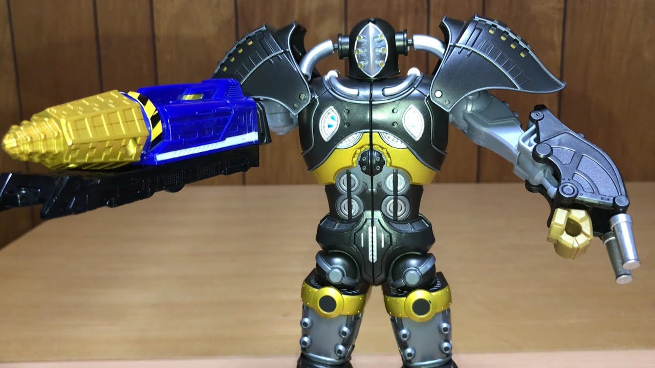 烈車戦隊トッキュウジャー　第19駅② ドリルレッシャーが奪われた！クライナーロボにレッシャーが埋められた！劇中シーンをDX等で再現！前田動画　Ressya Sentai Toqger ep19