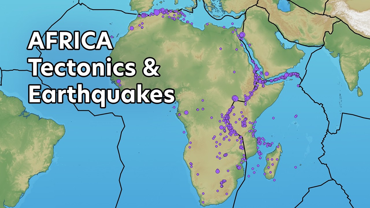 Africa—Tectonic Setting and Historic Earthquakes (2022; educational)