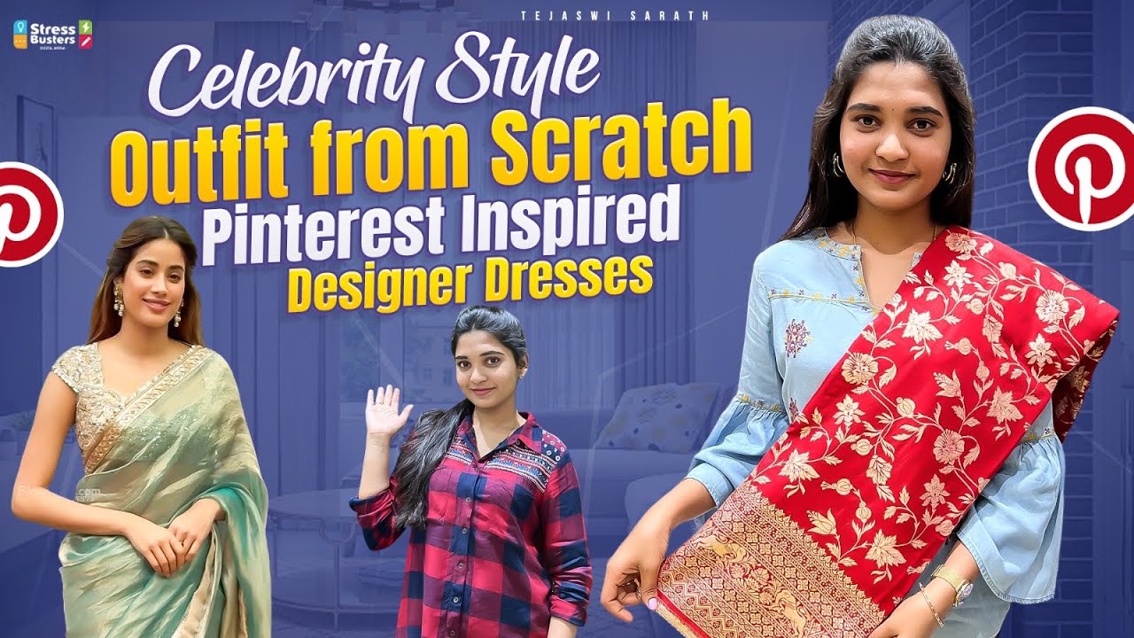 Create Celebrity Style Outfits from Scratch: Pinterest-Inspired Designer Dresses