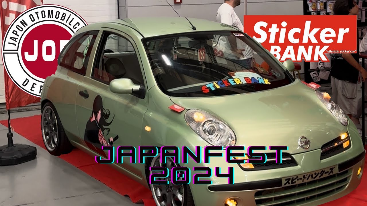 JAPANFEST TÜRKİYE 2024|TARİFİ OLMAYAN ORTAM|#japon #JAPONFEST2024 #StickerBank #festival