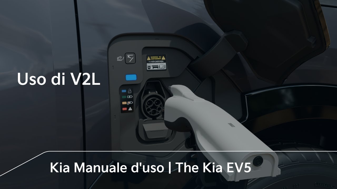 Uso di V2L｜The Kia EV5