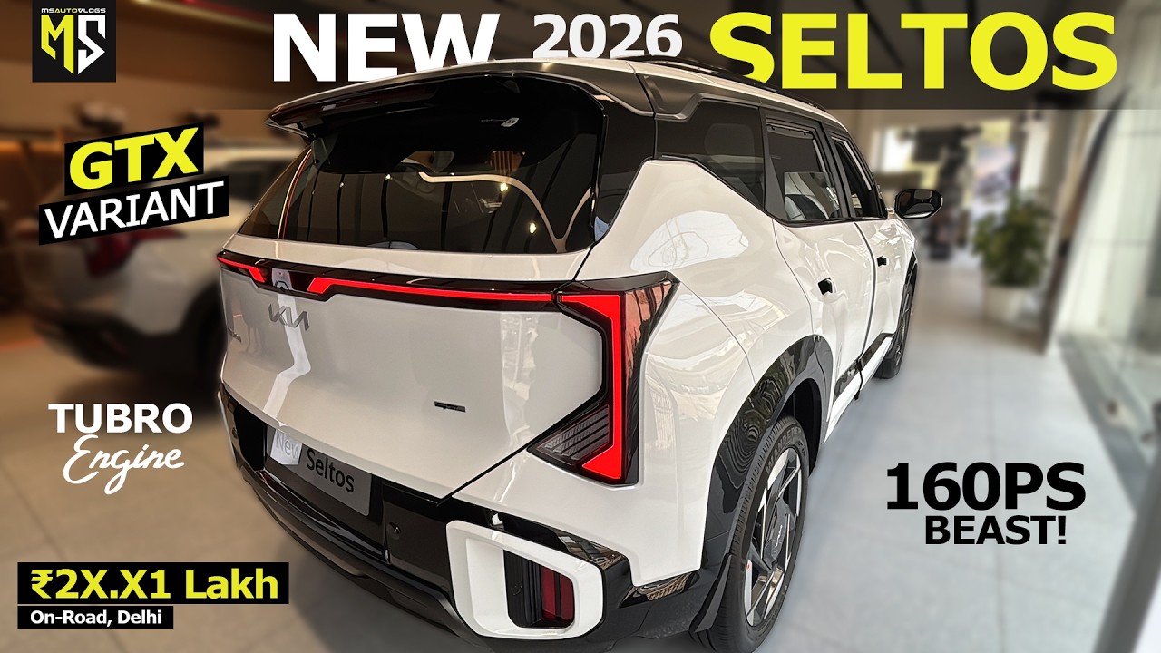 Kia Seltos Review | Kia Seltos 2026 GTX – Features, Price & Verdict🔥