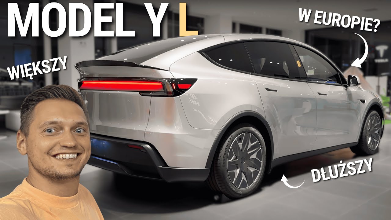 NOWA TESLA MODEL Y L W CHINACH! 🤯 Czy trafi do Europy?