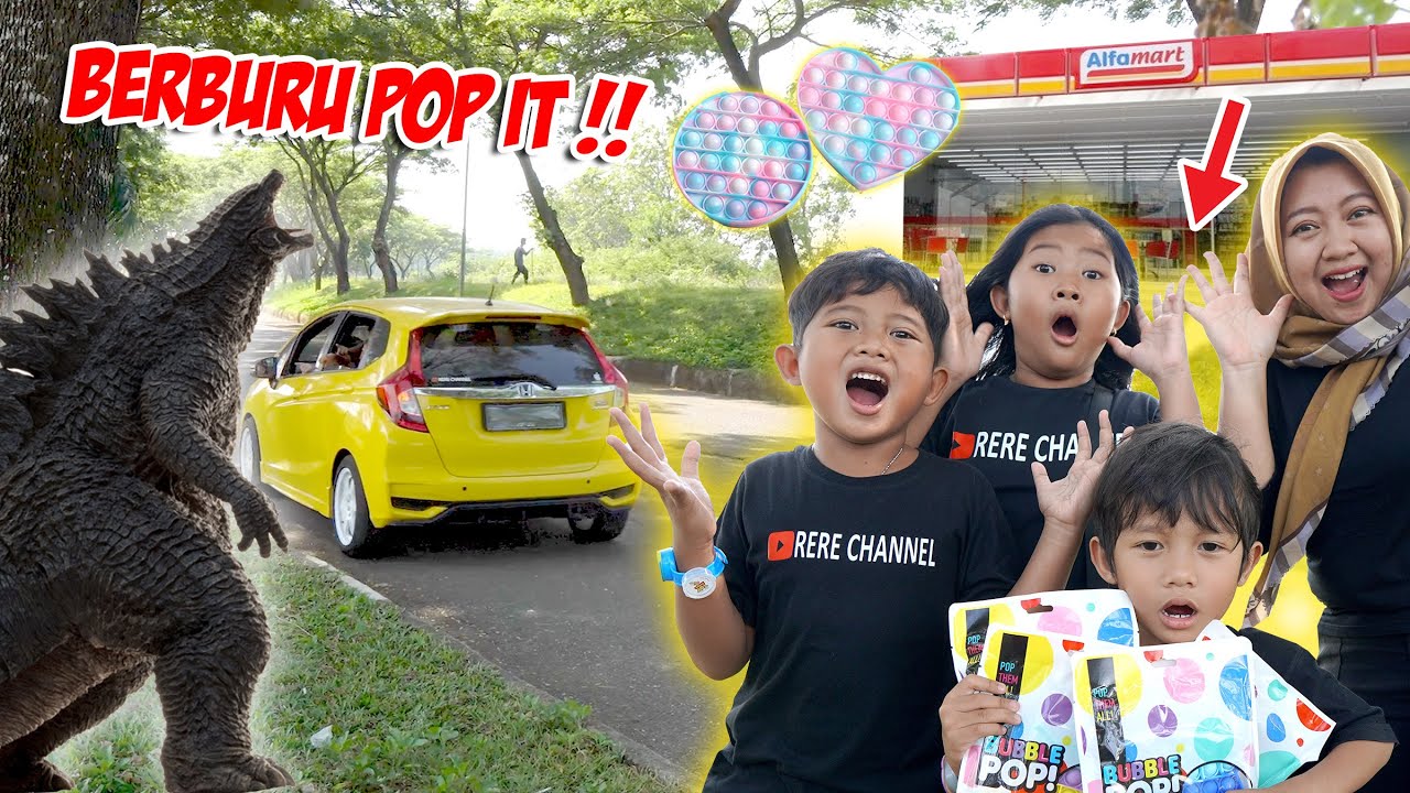 BERBURU POP IT DI MINIMARKET ALFAMART !! KITA BORONG POP IT !! RERE CHANNEL