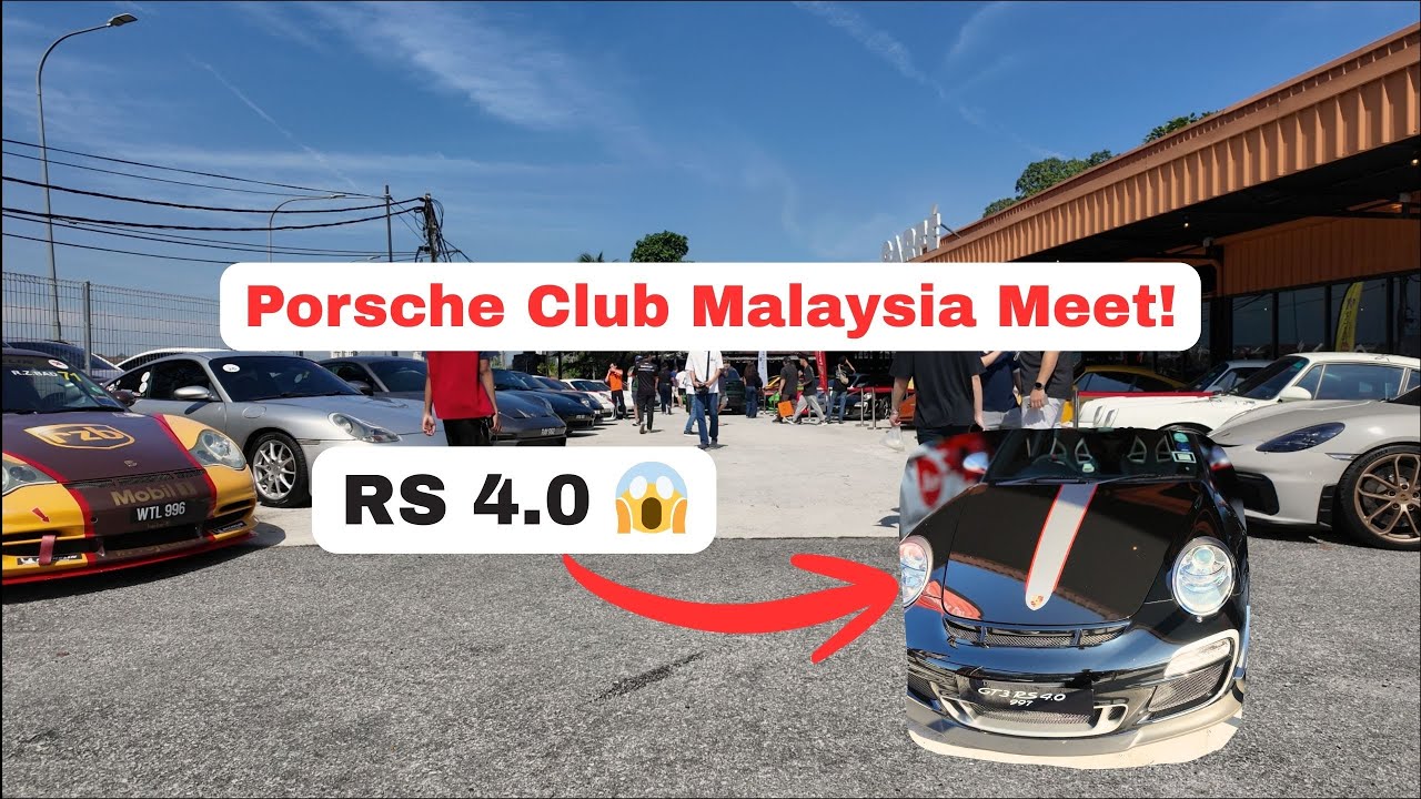 Getting my Porsche fill at Porsche Club Malaysia Meet