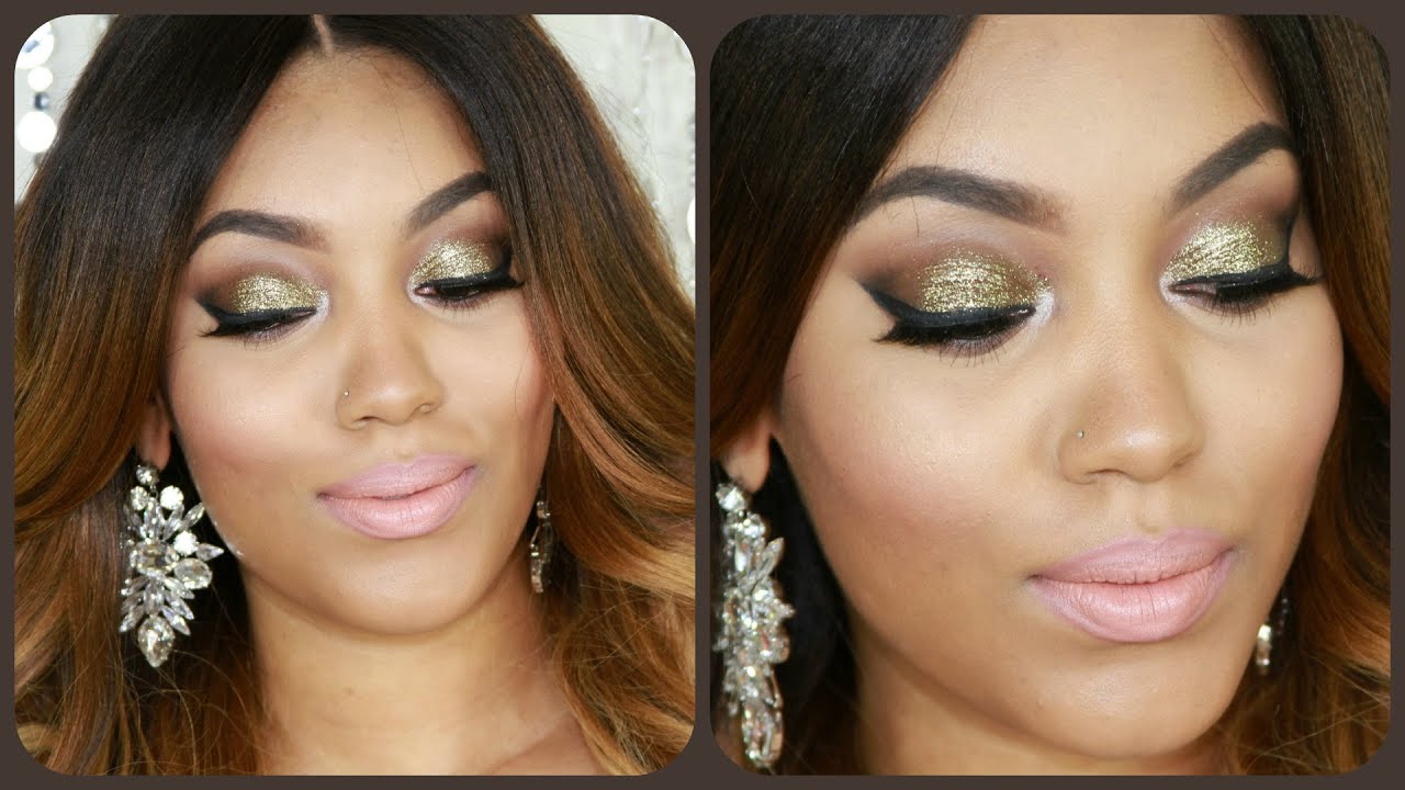 Glam Glittering Utopia | Smokey & Sultry Full Face Party Makeup Tutorial