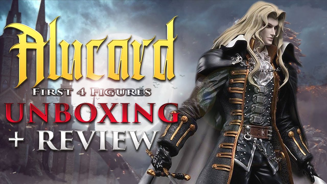 Unboxing y Review Alucard de F4F Castlevania Symphony of the Night