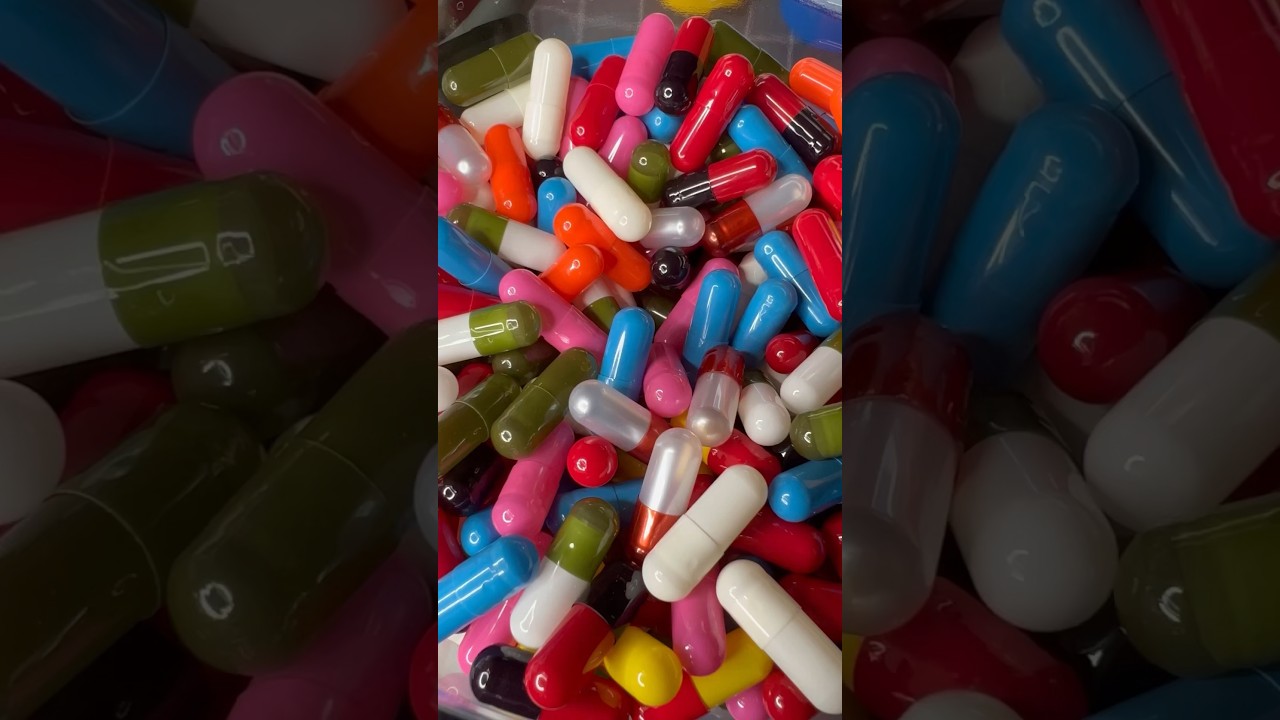 Will it Button? Empty Gelatin Pill Capsule 💊