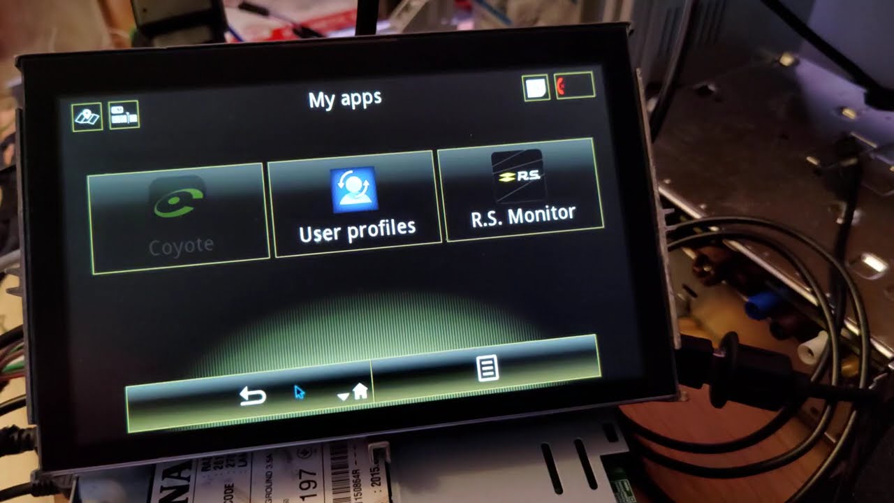 Terminal in R-Link 2