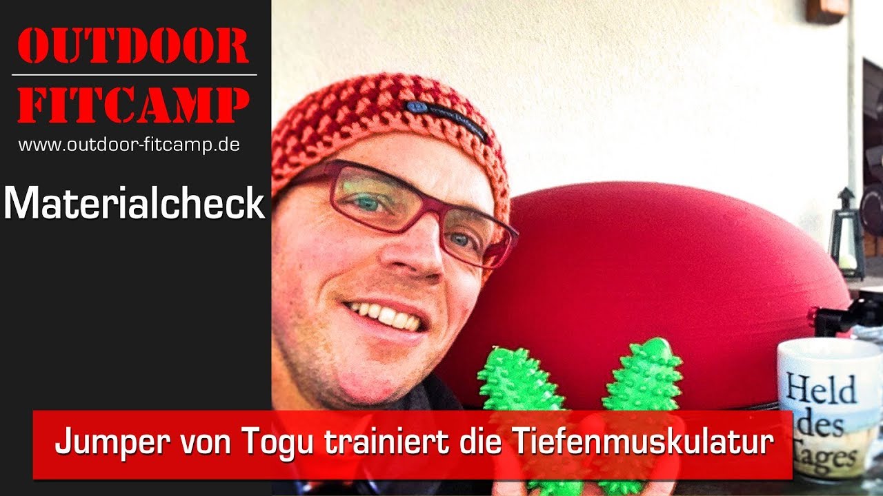 Tiefenmuskeln Trainieren mit Jumper, Brasils und Aero-Step von TOGU