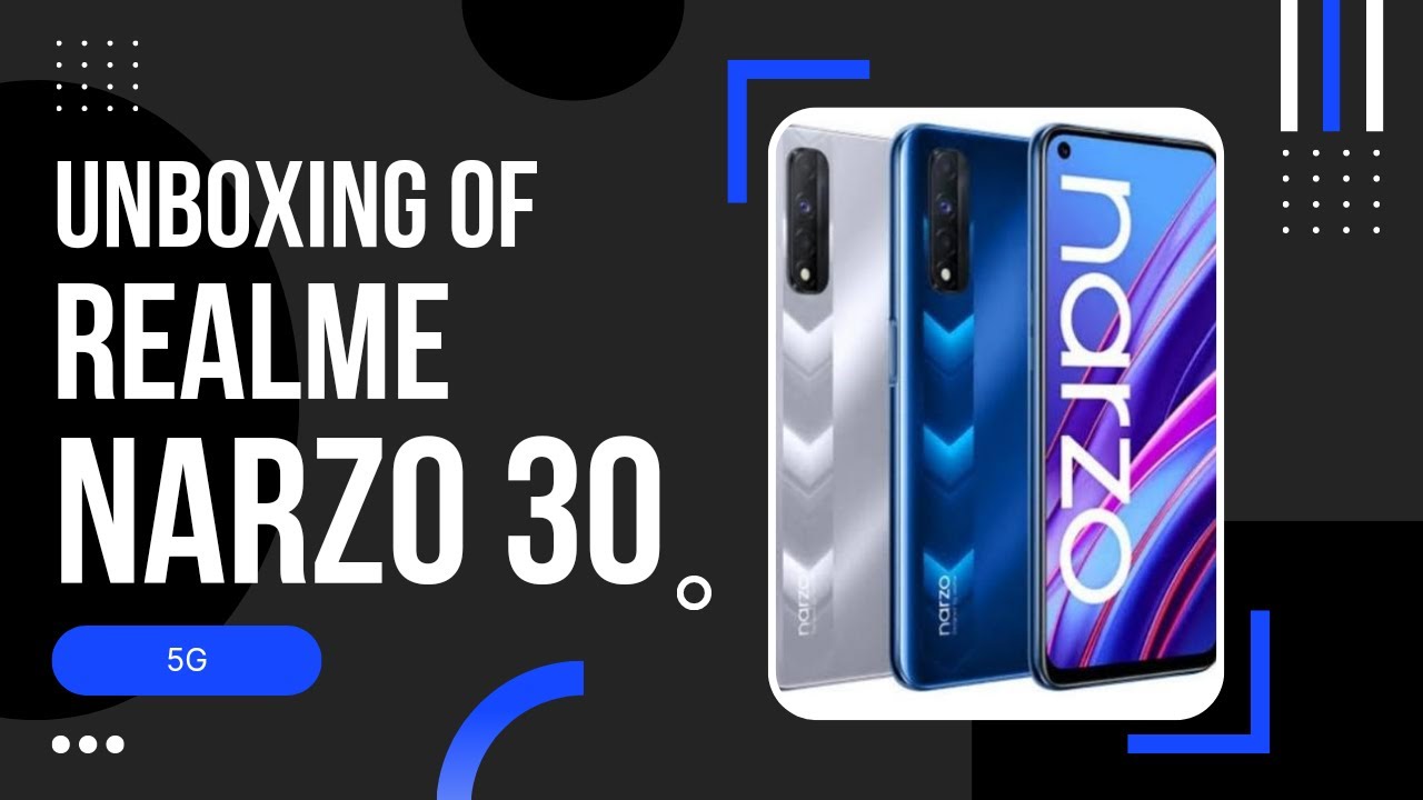 PREVIEW AND UNBOXING OF*REALME NARZO 30 5G* || #techburner #realmenarzo30 ||