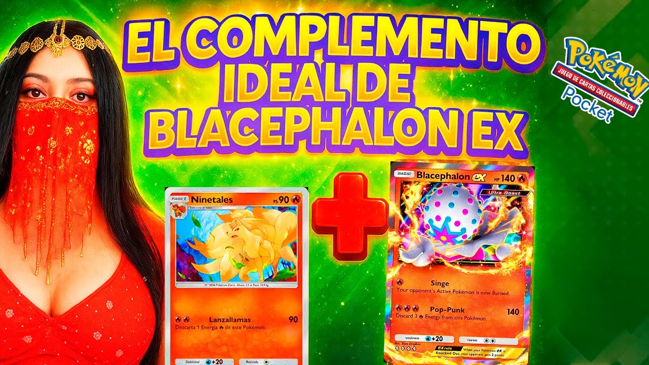BLACEPHALON EX / MAZO UNICO /POKEMON TCG POCKET
