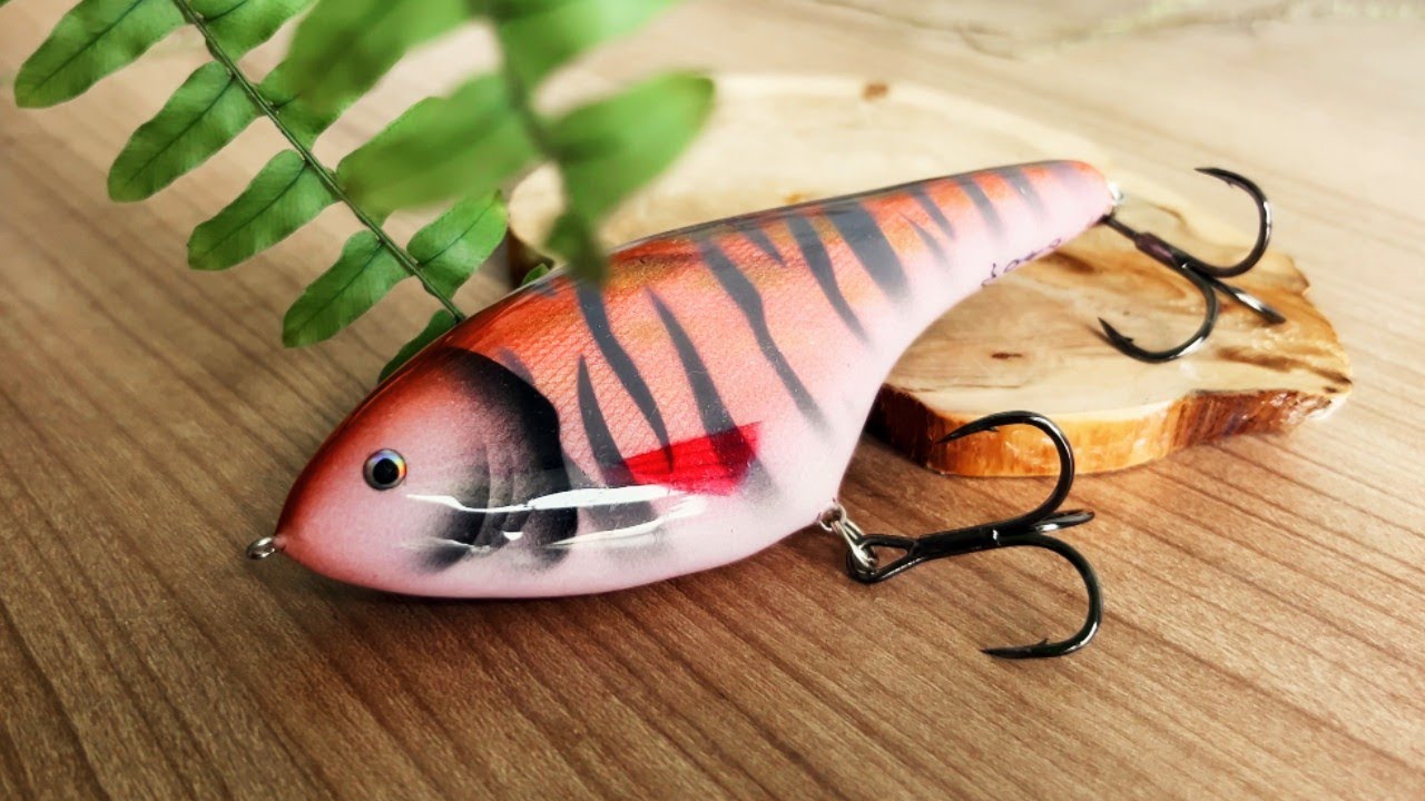 Building a Pike Jerkbait from Scratch | Handmade Fishing Lure