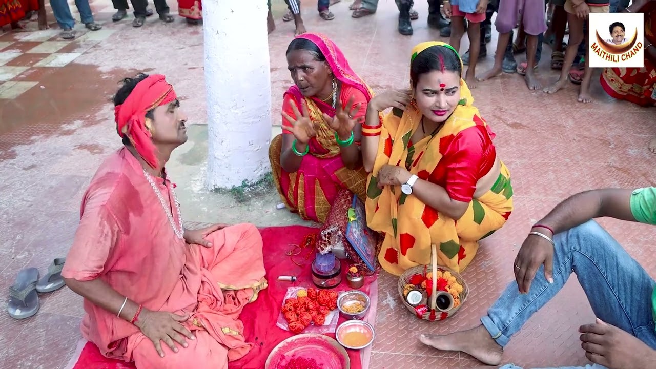 Ramlal Comedy_प‌न्डा रामलाल दशहरामे धागा बानैबाला चटी लगेलक_Ramlal Dasahara Video_Ramlal ka  Video
