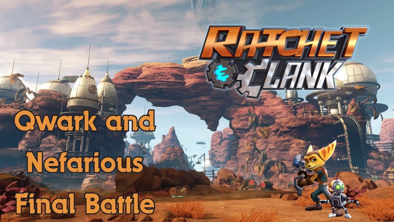 Ratchet and Clank (2016) - Qwark and Nefarious Final Battle 4K