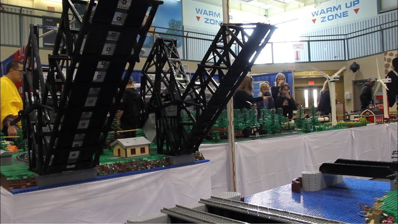 Lego Trains at the Great Edmonton Train Show 2017