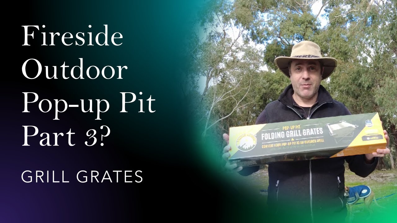 Popup Fire Pit Grill Grates - are they any good?