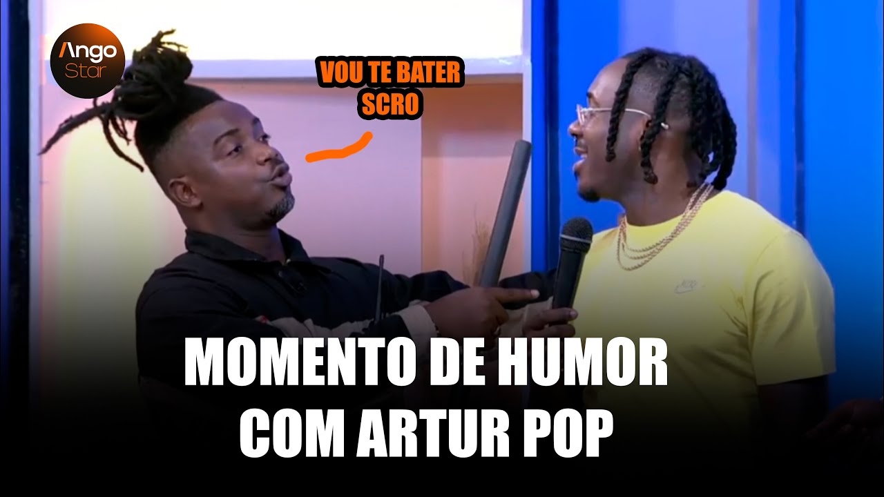 Artur Pop como Segurança na TV Zimbo ao vivo!