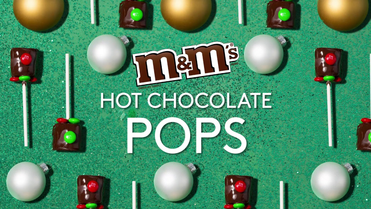 M&M'S Holiday - Hot Chocolate Pops