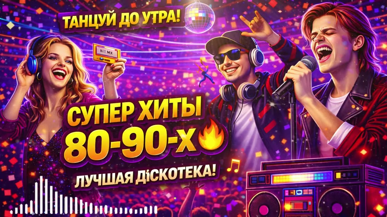 🔥 Дискотека 80-90х Хиты! Золотые Песни | Лучшая Музыка в Машину 2026