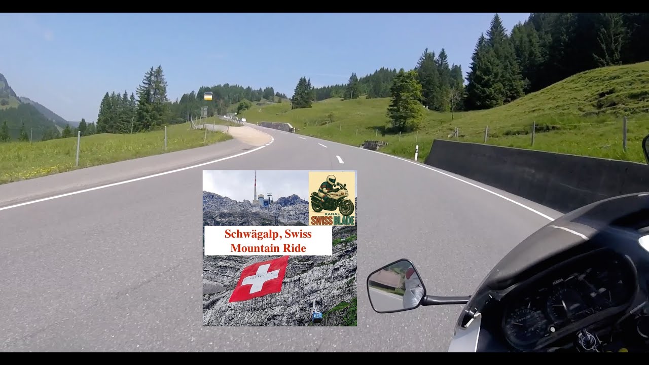 Yamaha FJ 1200 #5 Schwägalp mit Blick auf Säntis  - swiss mountain ride