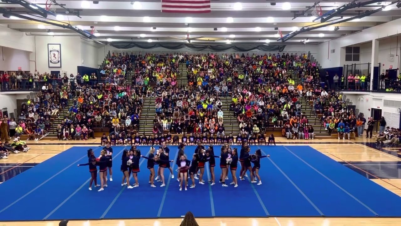 Conant Coed Cheer 22-23 Homecoming Assembly- Varsity View