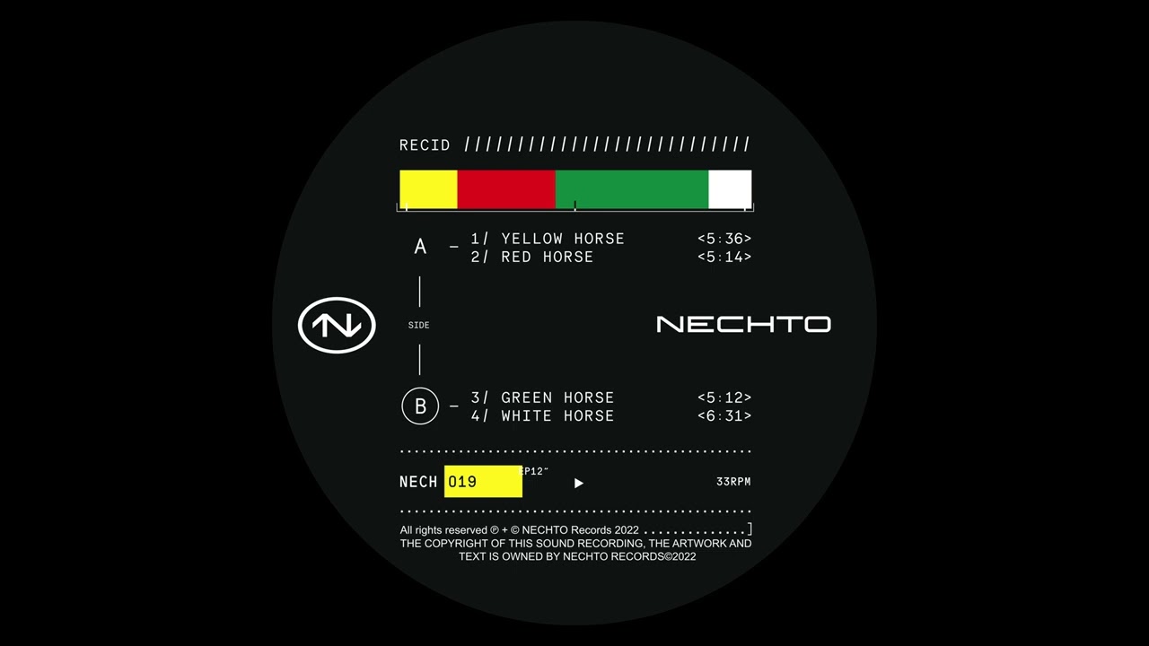Recid - Black Horse [NECH019]