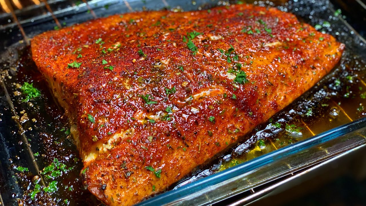 Самый вкусный лосось в духовке! Он настолько вкусный, что вы будете готовить его снова и снова.