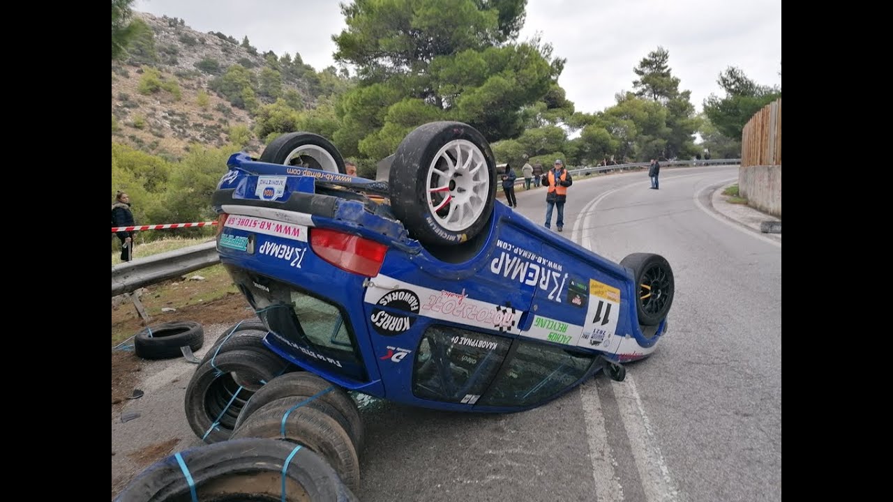 Hillclimb Crash Dionisos 2021 Peugeot 106 N/2 by KB Remap