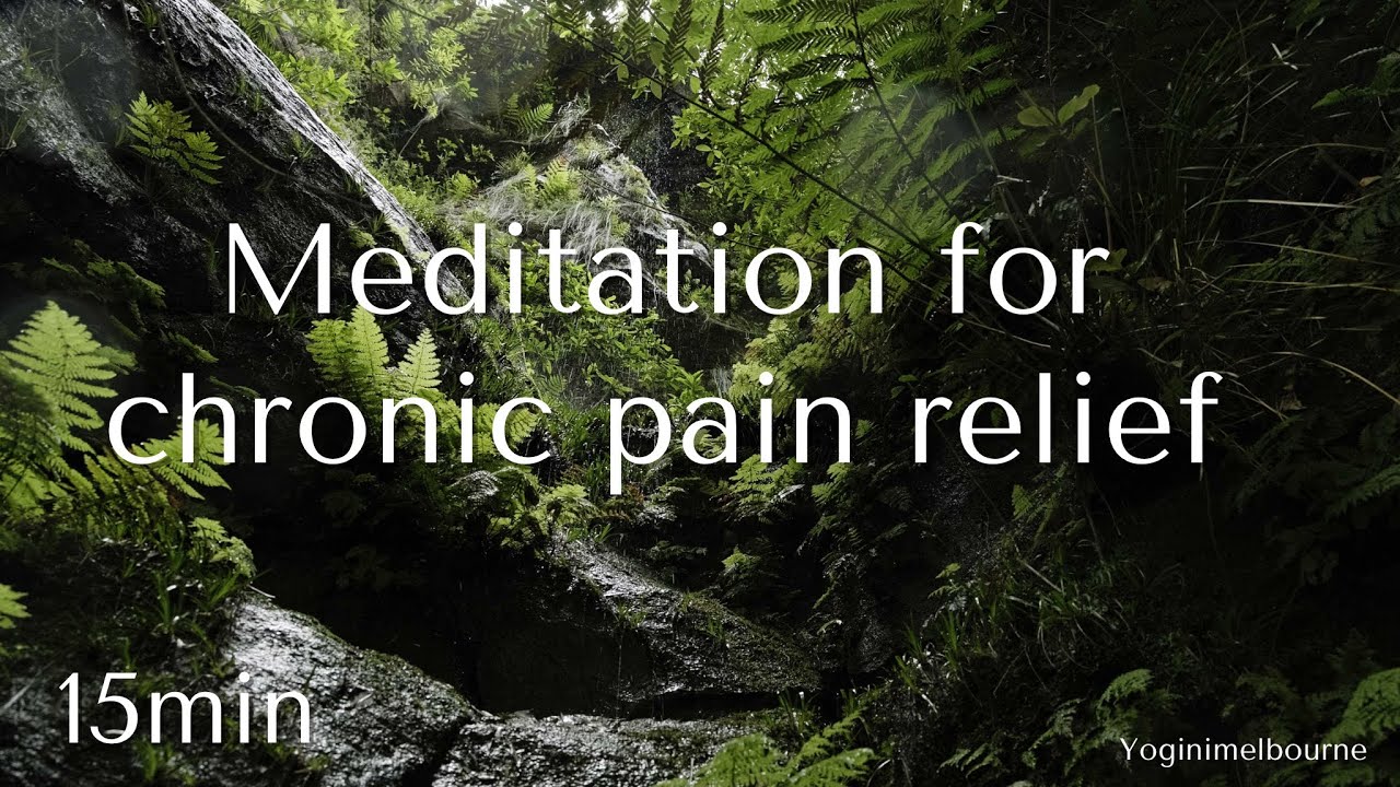 15min Chronic pain relief meditation (lying down on back) | deep stress relief